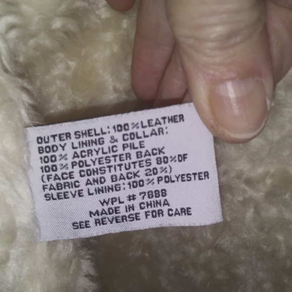 Large Jennifer Lopez faux fur and suede coat - Picture 12 of 12